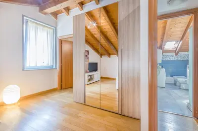 Letto o letti in una camera di Stazione 200m - Wifi - Aria condizionata - Smart TV