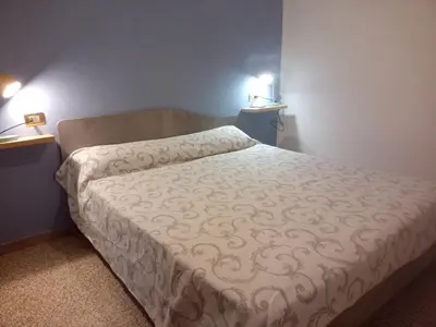 Letto o letti in una camera di Bardi al Riolo Betulla appt
