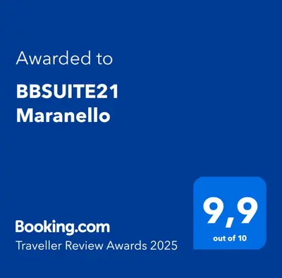 Certificato, attestato, insegna o altro documento esposto da BBSUITE21 Maranello