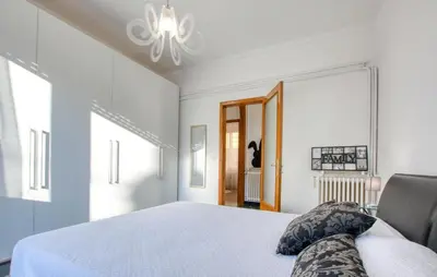 Letto o letti in una camera di Lovely Apartment In Sestri Levante