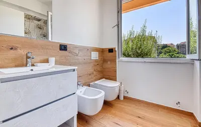 Bagno di 1 Bedroom Lovely Apartment In Lavagna