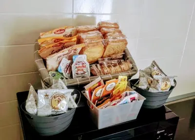 Cibo presso l'appartamento o nelle vicinanze