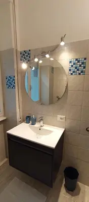 Bagno di Il roseto di Cremona, luminoso monolocale indipendente