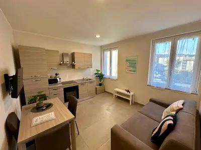 Cucina o angolo cottura di Legni di mare residence