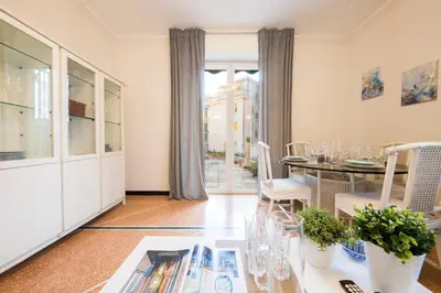 Planimetria di CasaViva - Comfy Trilo with Terrace in Rapallo