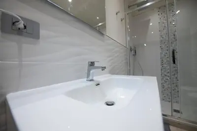 Bagno di 243b - Appartamento Mignon - Sara Home Chiavari, 200metri dal Mare