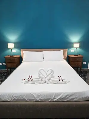 Letto o letti in una camera di Elisabeth Apartment