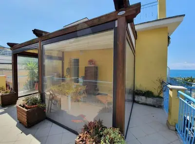 Balcone o terrazza di Casa Luisa - MONEGLIA APARTMENTS