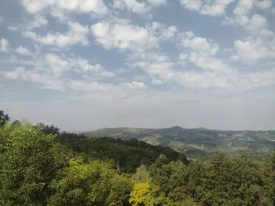 Paesaggio naturale nelle vicinanze del bed & breakfast