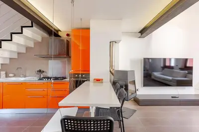Cucina o angolo cottura di Piacenza Open Space