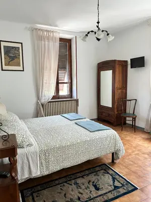 Letto o letti in una camera di Il Mirto Crespo
