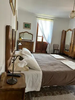Letto o letti in una camera di Il Mirto Crespo