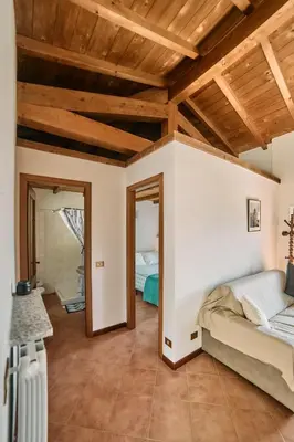 Letto o letti in una camera di Campi dei sogni Bobbio