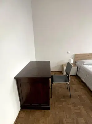 Letto o letti in una camera di Arte in Mantova