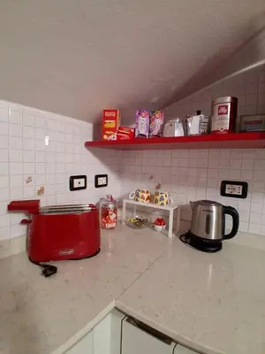 Cucina o angolo cottura di Mansarda Montecavolo