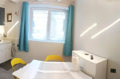 Letto o letti in una camera di A due passi dal castello