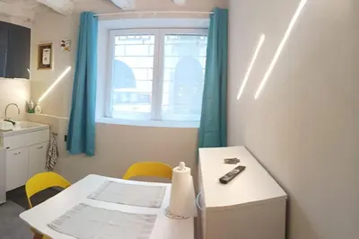 Letto o letti in una camera di A due passi dal castello