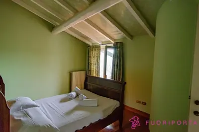 Letto o letti in una camera di FuoriPorta Affitti Brevi - Le Belle Époque