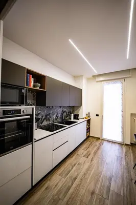 Cucina o angolo cottura di Residenza La Chiave