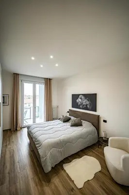 Letto o letti in una camera di Residenza La Chiave