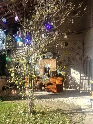 Giardino di loft dell'artista