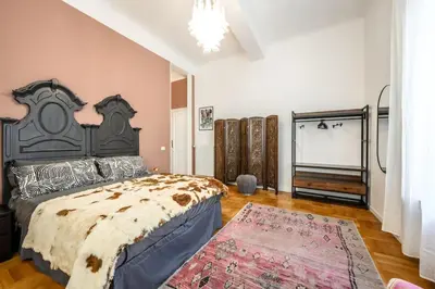 Letto o letti in una camera di Art&Design Boutique Apartment near Ghirlandina