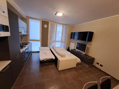 TV o dispositivi per l'intrattenimento presso FuoriPorta Affitti Brevi - Casa da Umberto