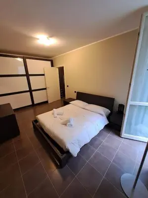 Letto o letti in una camera di FuoriPorta Affitti Brevi - Casa da Umberto
