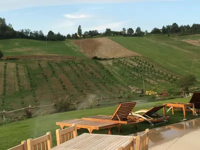 Paesaggio naturale nelle vicinanze dell'agriturismo