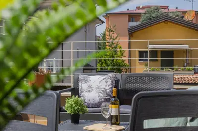 Area soggiorno di Crema, terrazza, a pochi passi dal centro città