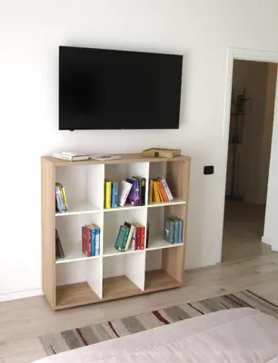 Biblioteca nell'appartamento