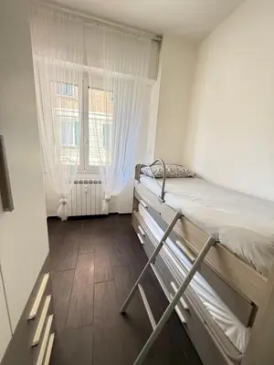 Letto o letti in una camera di Happy Haven al mare