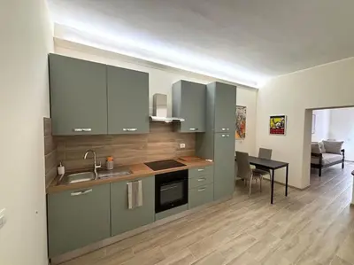 Cucina o angolo cottura di A due passi da Piazza Cavalli