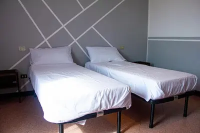 Letto o letti in una camera di Camere della Perla