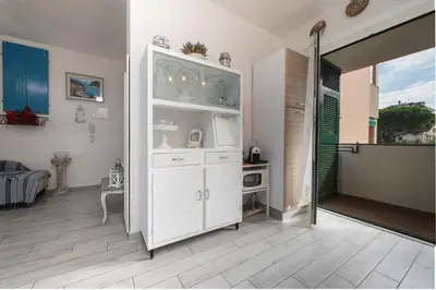 Cucina o angolo cottura di 281 - Casa Bouganville Sestri Levante, 12minuti a piedi dal Mare e dal Centro