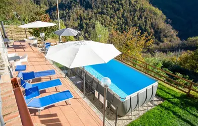 Paesaggio naturale nelle vicinanze della casa vacanze
