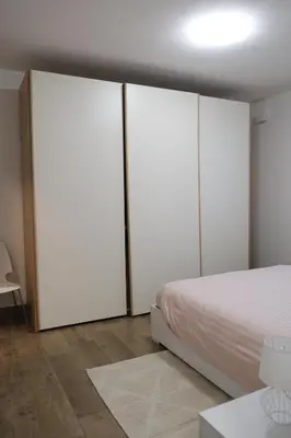 Letto o letti in una camera di Cremona SUITE PAD