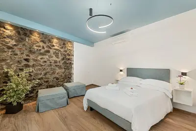 Letto o letti in una camera di Glamping Degli Ulivi