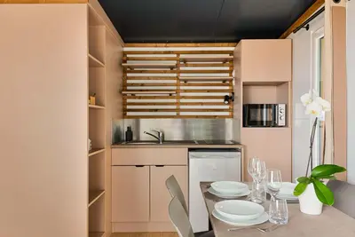 Cucina o angolo cottura di Glamping Degli Ulivi