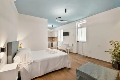 Letto o letti in una camera di Glamping Degli Ulivi