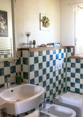 Bagno di B&B Cadrecca Tra Terra Luna e Mare