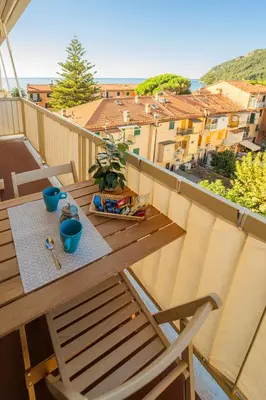 Balcone o terrazza di Seaview Apartment - B