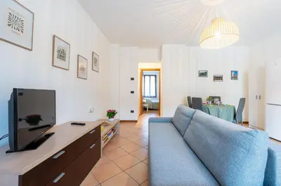 TV o dispositivi per l'intrattenimento presso GuestHost - Casa Emilia - cozy apartment in Parma