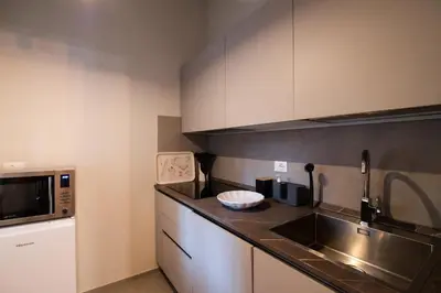Cucina o angolo cottura di SP2Apartment Viale Golgi 80