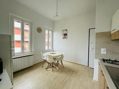 Cucina o angolo cottura di Splendido Appartamento a Pavia