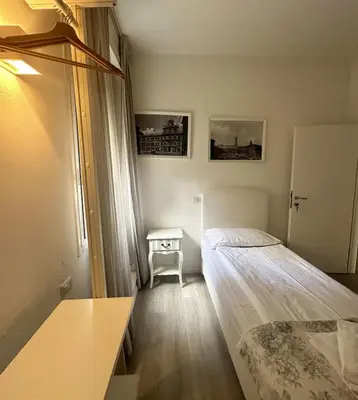 Letto o letti in una camera di Albergo del Pozzo