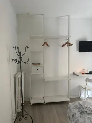 Letto o letti in una camera di Albergo del Pozzo