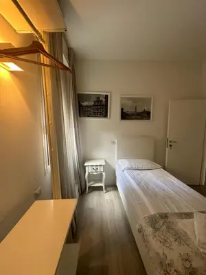 Letto o letti in una camera di Albergo del Pozzo