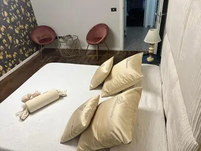 Letto o letti in una camera di B&B A Casa Mia
