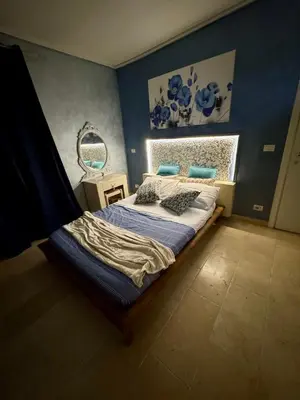 Letto o letti in una camera di Villa San Cataldo primo piano